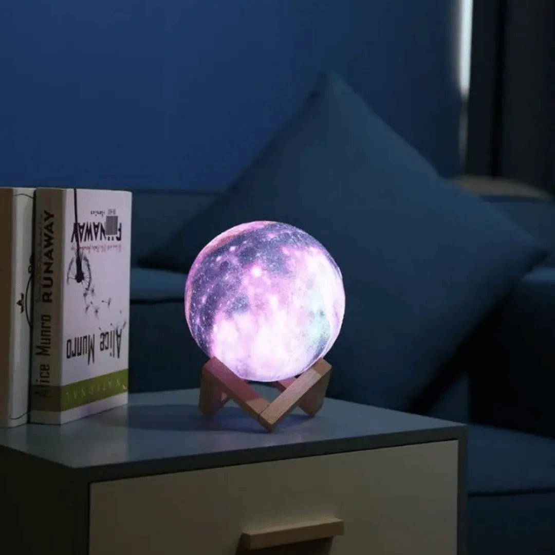 Galaxy Moon Lamp Jellyflow