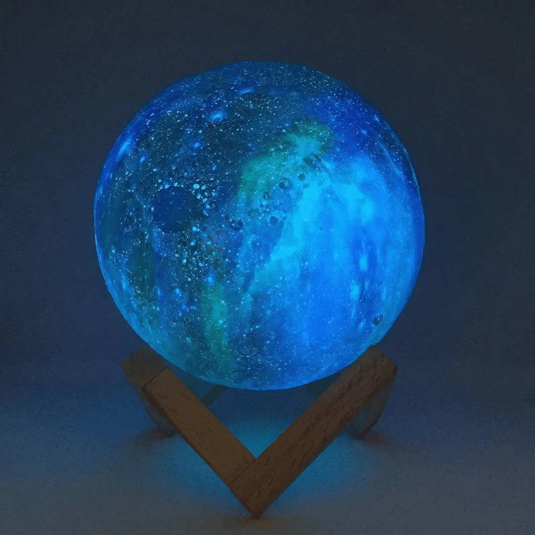 Galaxy Moon Lamp Jellyflow