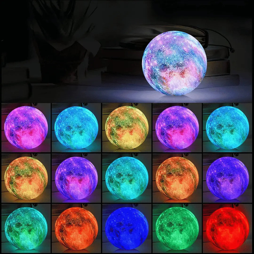 Galaxy Moon Lamp Jellyflow