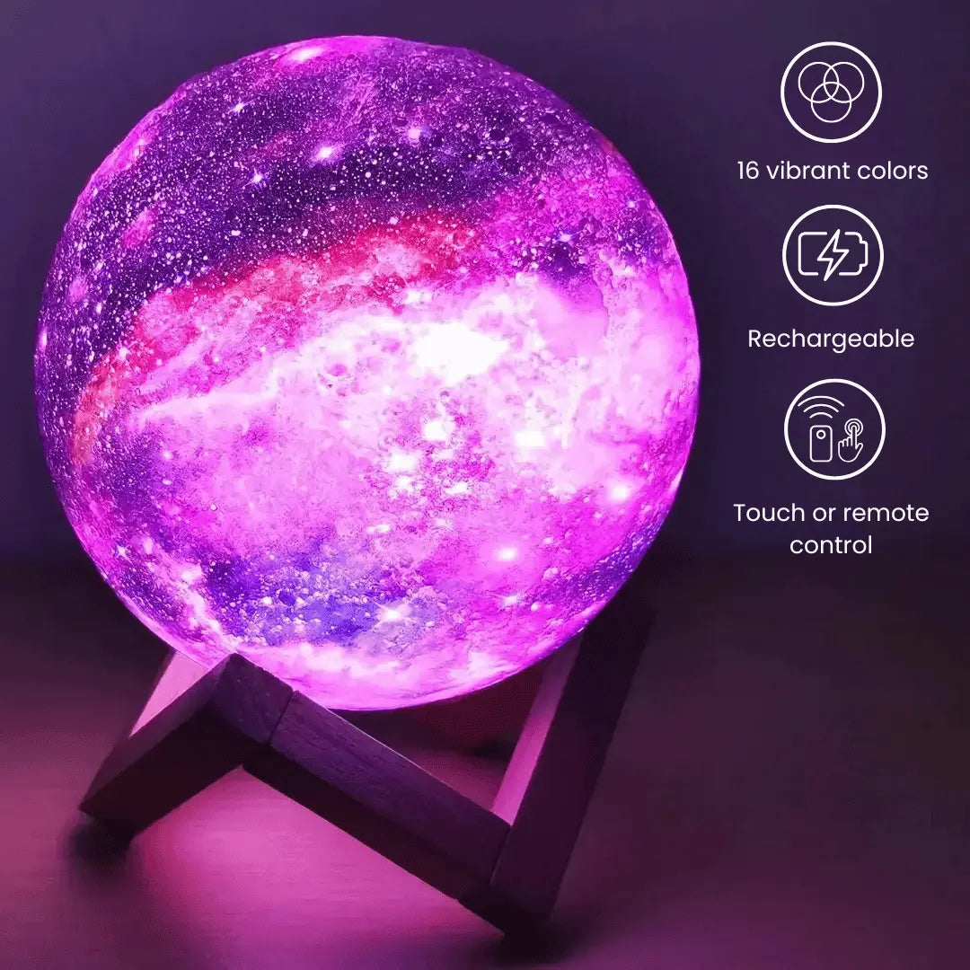 Galaxy Moon Lamp Jellyflow