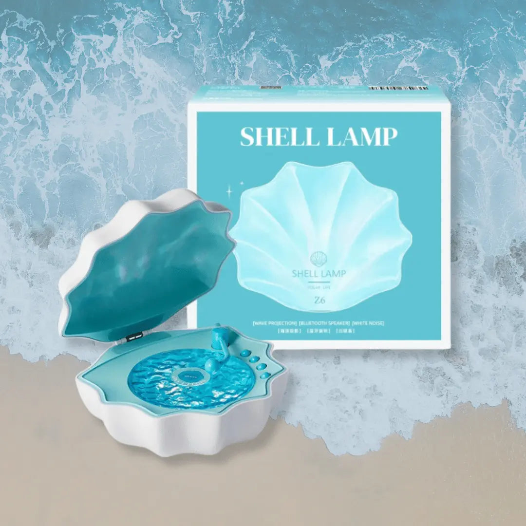Ocean Wave Clamshell Music Player Jellyflow
