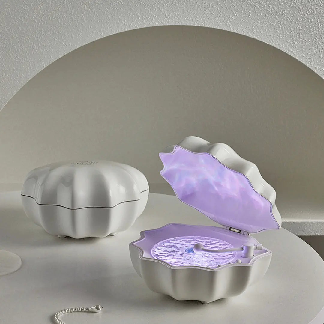 Ocean Wave Clamshell Music Player Jellyflow